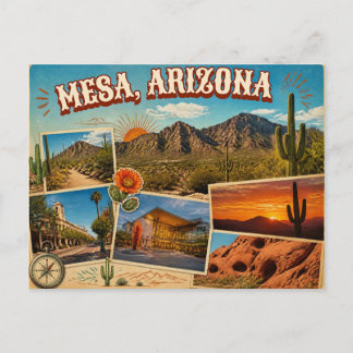 Mesa Arizona Postcard
