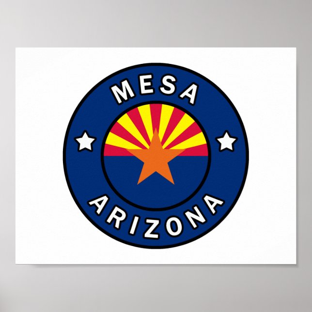 Mesa Arizona Poster (Front)
