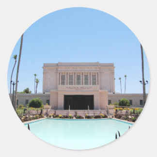 Mesa Arizona Temple Classic Round Sticker