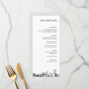 Mesa Arizona Wedding Dinner Menu