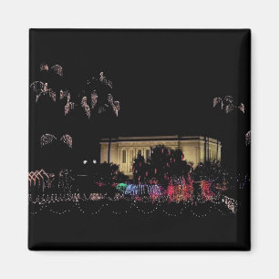 mesa temple holiday lights magnet