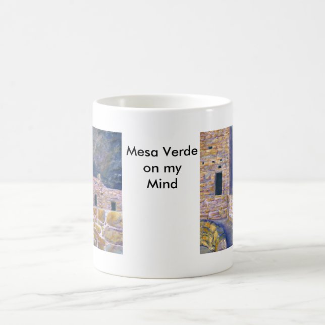 Mesa Verde, Colorado Fine Art Coffee Mug (Center)
