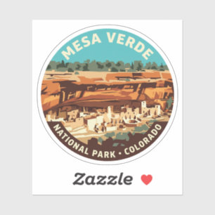 Mesa Verde Colorado Travel Decal Sticker