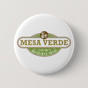 Mesa Verde National Park 6 Cm Round Badge