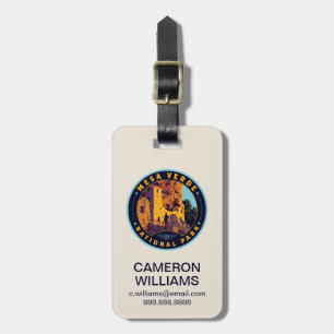 Mesa Verde National Park Luggage Tag