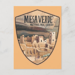 Mesa Verde National Park Postcard