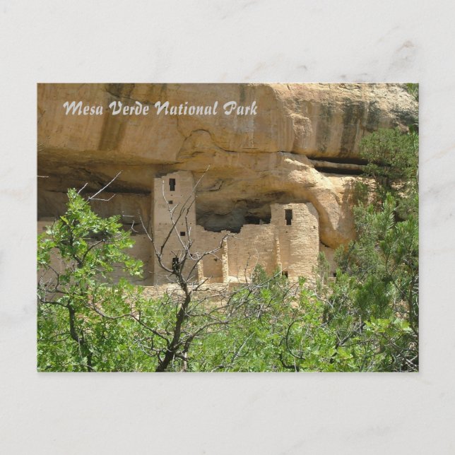 Mesa Verde National Park Postcard (Front)