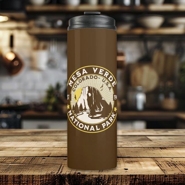 Mesa Verde National Park Sandy Landscape Thermal Tumbler (Creator Uploaded)