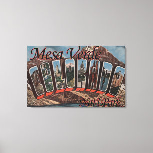 Mesa Verde Nat'l Park, Colorado Canvas Print