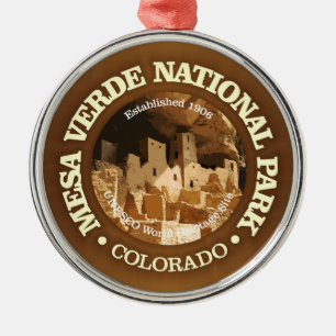 Mesa Verde NP2 Metal Tree Decoration