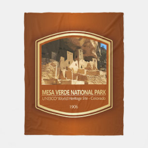 Mesa Verde NP (PF1) Fleece Blanket