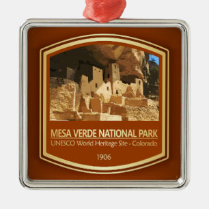 Mesa Verde NP (PF1) Metal Tree Decoration