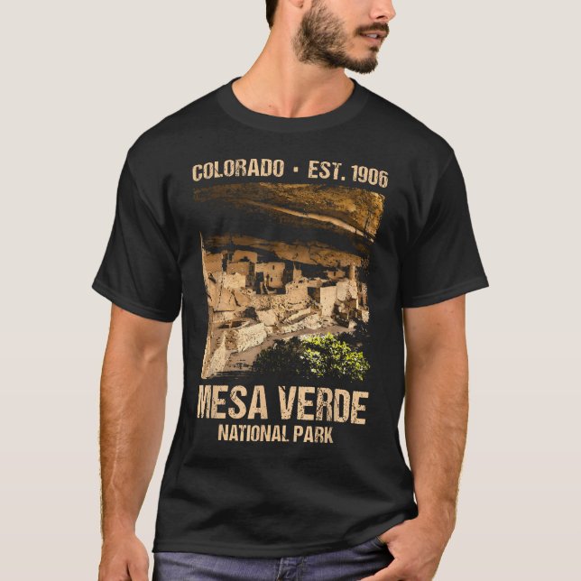 Mesa Verde Us National Park T-Shirt (Front)