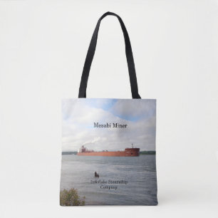 Mesabi Miner all over tote bag