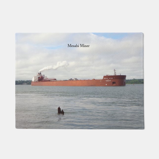 Mesabi Miner door mat (Front)