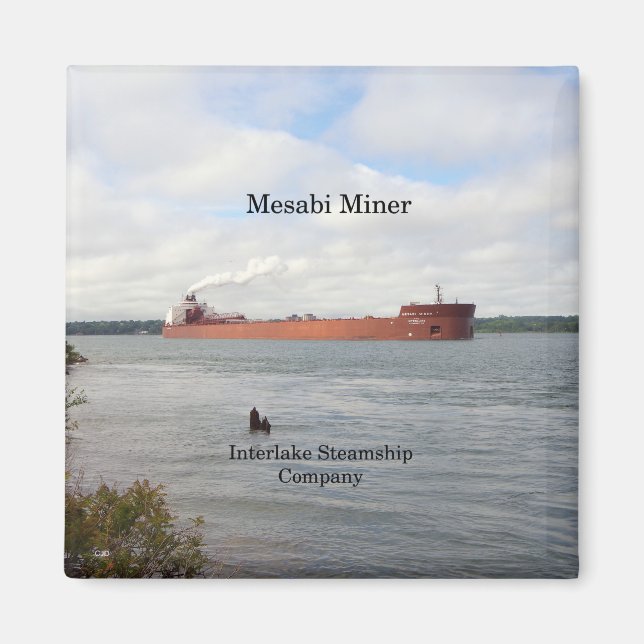 Mesabi Miner magnet (Front)