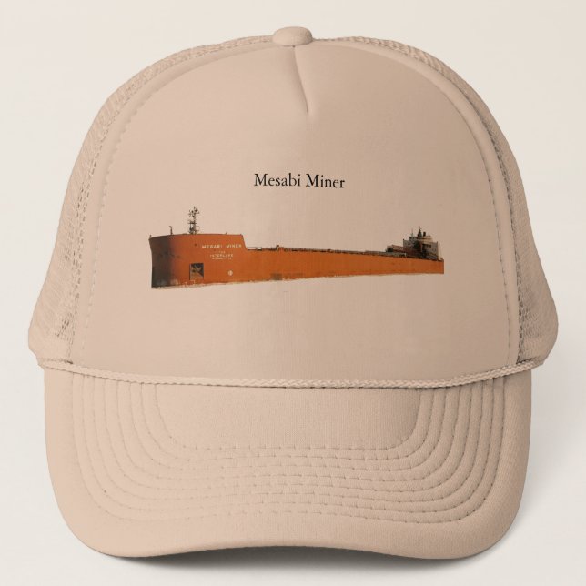 Mesabi Miner trucker hat (Front)