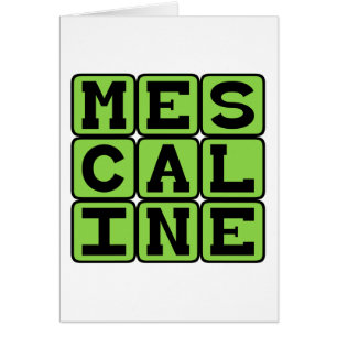 Mescaline, Hallucinogenic Drug