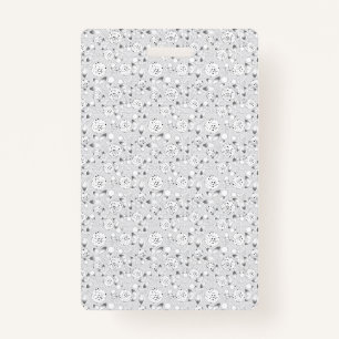 mesh Design Fifty ID Badge