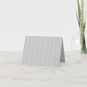 mesh Design Fifty Thank You Card