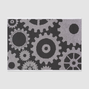 mesh gears tissue paper