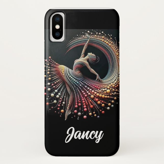 Mesmerising Abstract Dancer Case  (Back)