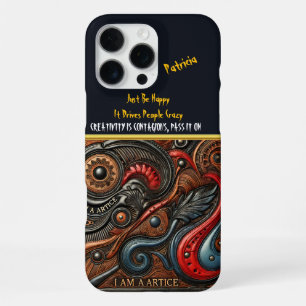 Mesmerising Eye Design in Dynamic Colours iPhone 16 Pro Max Case