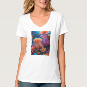 Mesmerising Jellyfish T-Shirt Design