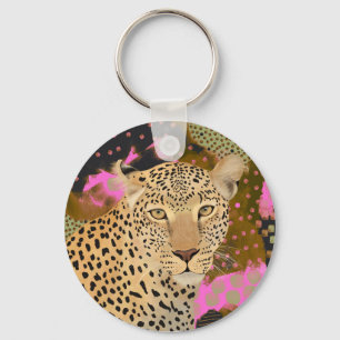 Mesmerizing Leopard Key Ring