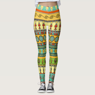 Mesopotamian Artwork Leggings