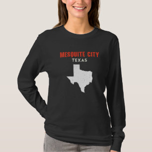 Mesquite city Texas USA State America Travel Texan T-Shirt