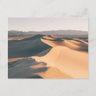 Mesquite Sand Dunes in Death Valley Postcard