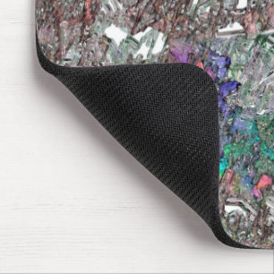 Mess of colour pieces that does not really exist mouse pad