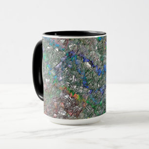 Mess of colour pieces that does not really exist mug