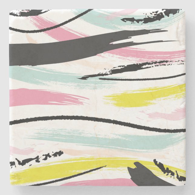 Mess Stone Coaster (Front)