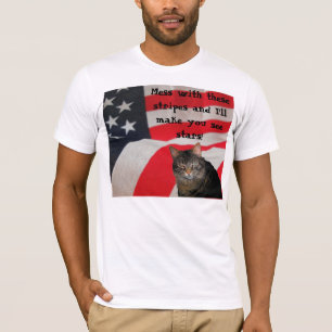 Mess With Flag Make You See Stars Meme T-Shirt