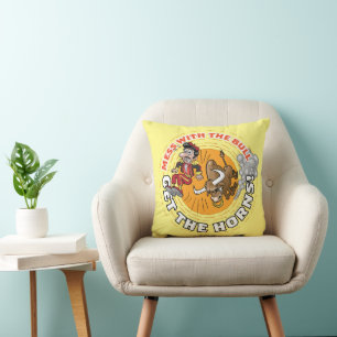 Mess with the Bull... Cushion