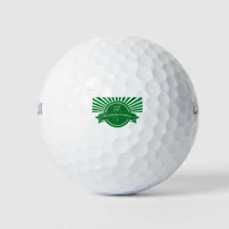 Message I Am 100% Biodegradable Golf Balls