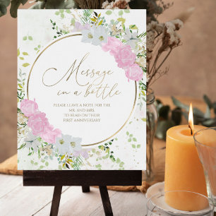 Message in a Bottle Guest Book Sign Bridal Shower