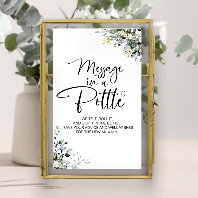  Message in a Bottle Wedding Guest Book Sign (Creator Uploaded)