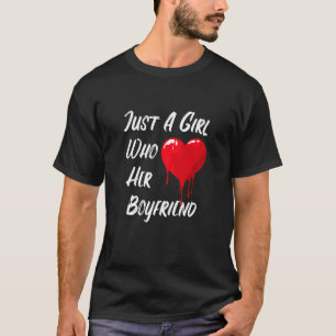 Message Of Love Red Heart Valentine's Day T-Shirt