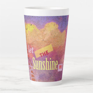 Message on a Wall Latte Mug