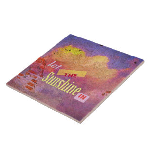 Message on a Wall Tile