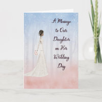 Message to Black Daughter on Wedding Day
