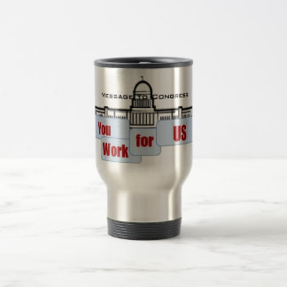 Message to Congress travel mug