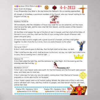 Message to the church poster