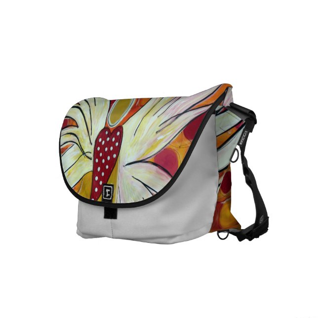 Messenger Bag - Angel by Soco Freire (Front Right)