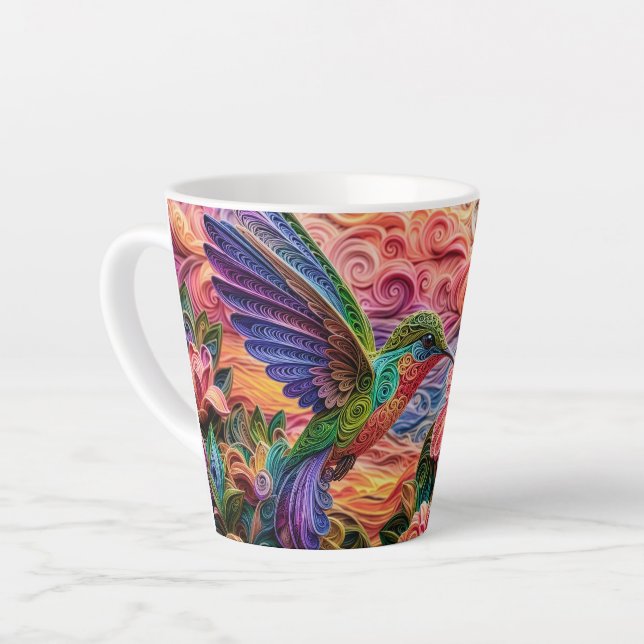 Messenger of Miracles Latte Mug (Left Angle)