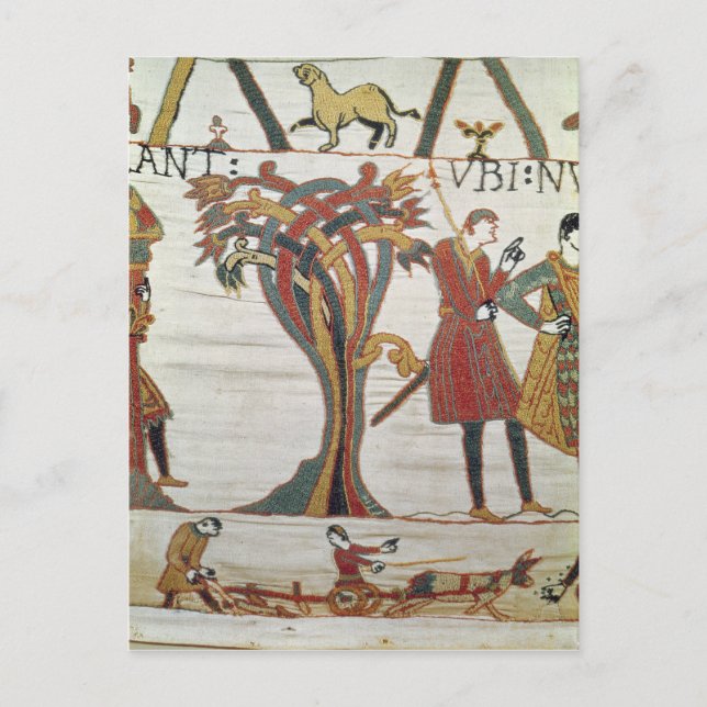 Messengers of Duke William came to find Count Postcard (Front)
