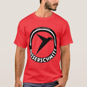 Messerschmitt Aircraft Company Logo Black T-Shirt